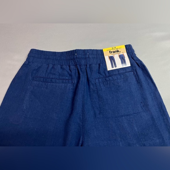 Frank by Frank and Oak Linen Blend Straight Leg Pants NWT - Picture 8 of 8